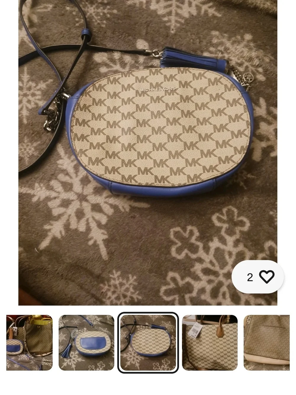 Michael Kors Lot Of 4 Crossbody and Tote Set
